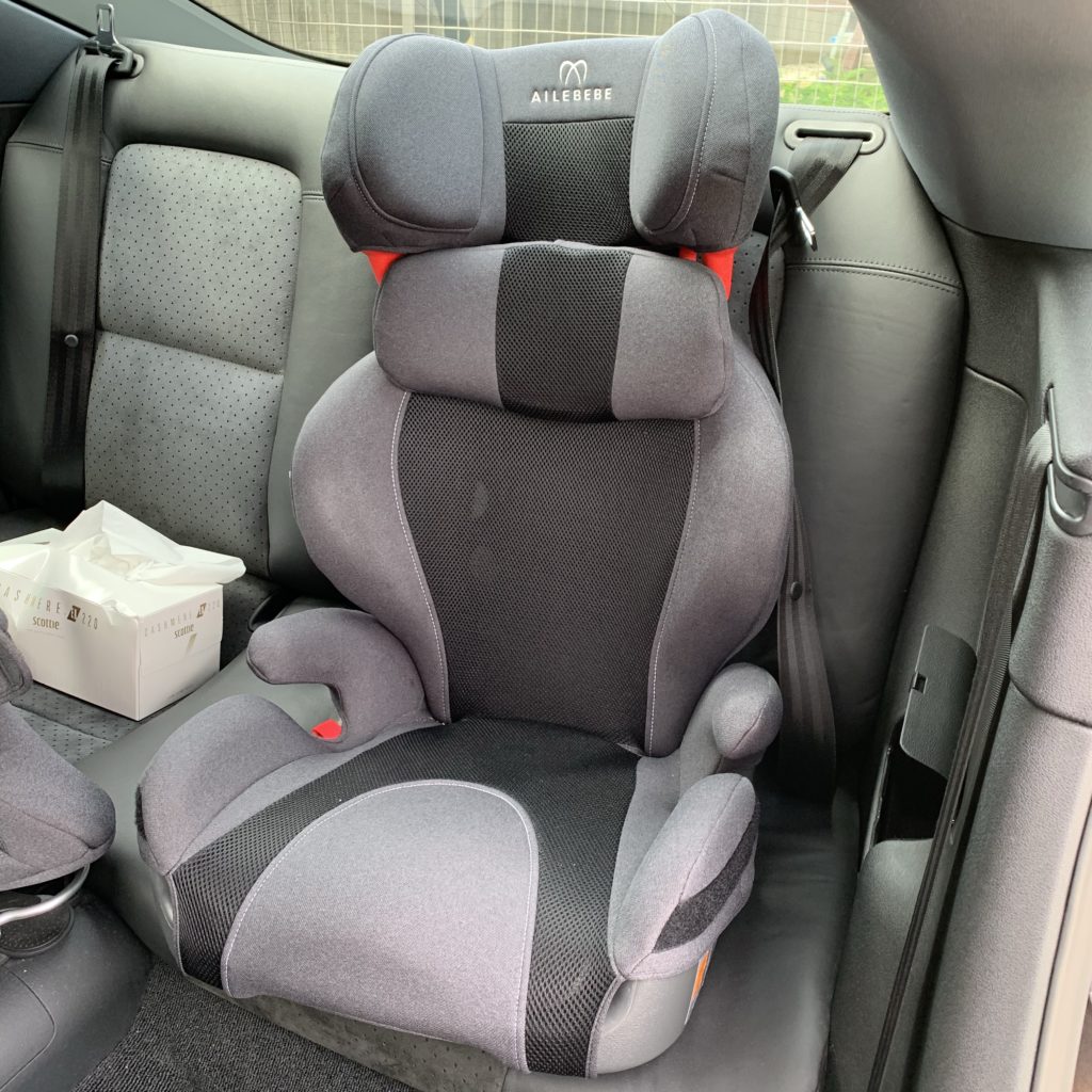 送料込 SHIFT FACTORYアウディ Audi チャイルドシートKidfix XP ブラック